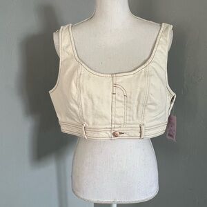 Wild Fable Corset Top Women’s size XL Sleeveless.   9….